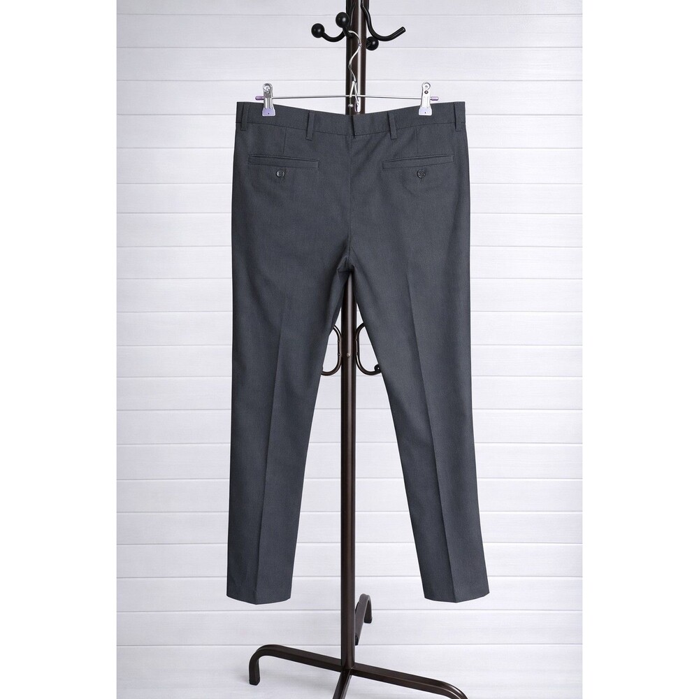 English Laundry Pants Mens 38x30 Gray 5 Pocket Straight Leg Comfort Chino - Picture 2 of 5